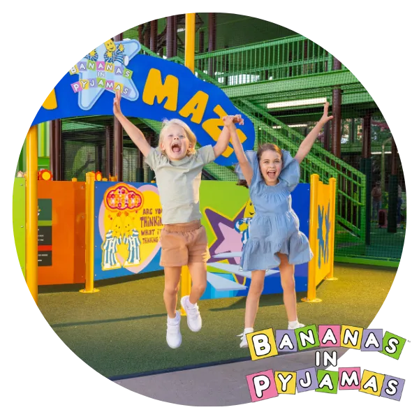 BANANAS IN PYJAMAS FUN MAZE